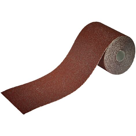 Carta Abrasiva 230u 3m Per Carteggiare Legno Grezzo, Stucco E Metallo, Dimensioni 230x280 Mm, Grana P60