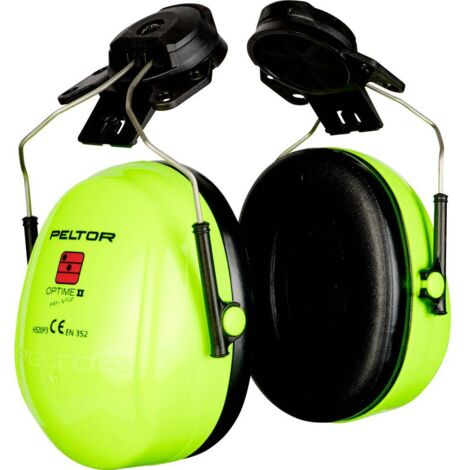 3M H520P3E-467-GB Cuffie Protettive con Attacco per Elmetto, 30 dB