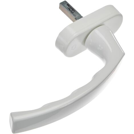 HOPPE 3737041, maniglia per finestra LIÈGE-nascosta avvitata, 7 x 32 cm