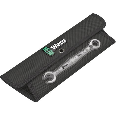 Wera, Astuccio pieghevole per 4 Joker Chiavi fisse ad anello a cricchetto, 290 x 100.0 mm