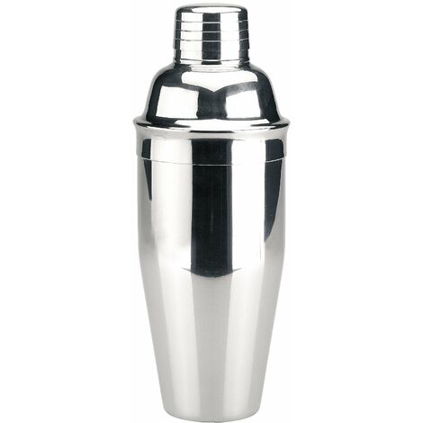 IBILI Cocktail Shaker, Stainless Steel, Silver, 24 x 9 x 9 cm (1/2)