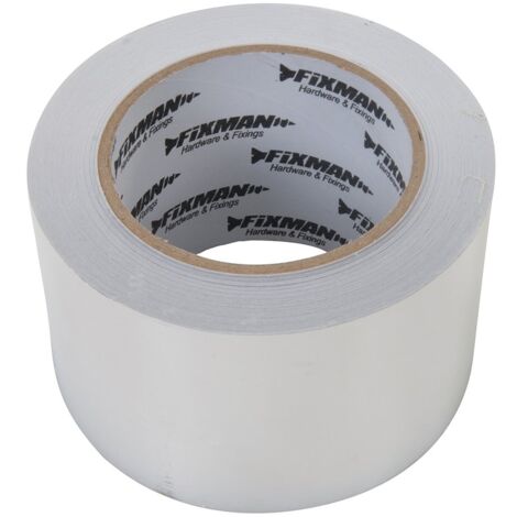 2 Nastri Adesivi In Alluminio 75 Mm X 50 M – Resistenti Al Calore, Autoadesivi, Barriera Al Vapore Per Ventilazione E Condizionamento