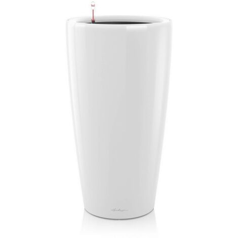 LECHUZA RONDO Premium 40 bianco lucido 15740 (1/5)