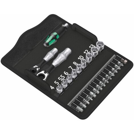 Wera Kraftform Kompakt Zyklop Mini 2 Set di Chiavi a Bussola