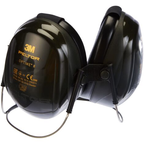 3M H520B-408-GQ Cuffie Protettive, 31 dB, Verde