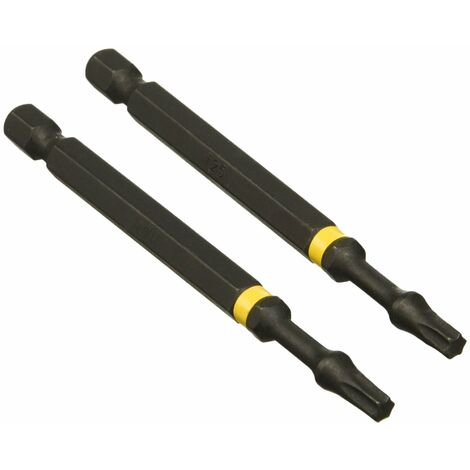 DEWALT Dt70569T-Qz Inserti Per Avvitatore, Impact Torsion Extreme, T25 X 85  Mm, 2 Pezzi