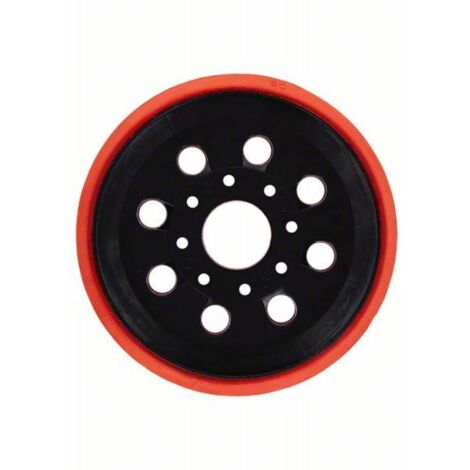 Bosch Professional Platorello Medium, per GEX 12V-125 & GEX 18V-125, Ø 125 mm, Accessorio per Levigatrici Rotoorbitali