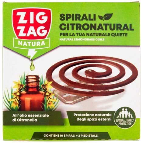 Spirale Citronella Spira Green 10 Spirali - Farmacia Loreto