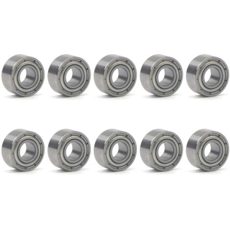 Unxuey - Cuscinetti a sfera in miniatura per skateboard 684Z 684ZZ 618/4 1000084, 4 x 9 x 4 mm (1/5)