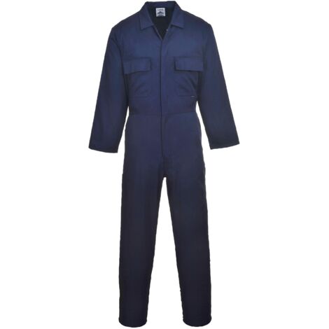 Portwest S999 Tuta Da Lavoro In Policotone Euro Workwear Per Uomo Blu Navy, 4XL