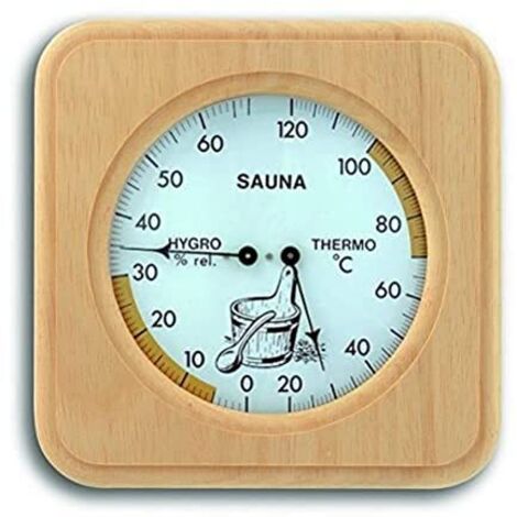 TFA Dostmann Termoigrometro Di Precisione 45.2033 – Analogico, Zone Di Comfort – Made In Germany – Diametro 100 Mm – Senza Batterie - 2