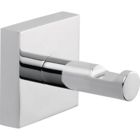 Tesa Ekkro Appendi Asciugamani A Barra, Metallo Cromato Lucido, Autoadesivo, Tecnologia di Montaggio Adesiva, 50mm x 645mm x 60mm (1/5)