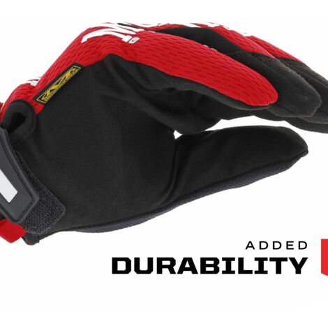 Mechanix Wear - Original Guanti, Rosso, Small