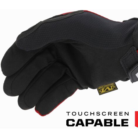 Mechanix Wear - Original Guanti, Rosso, Small