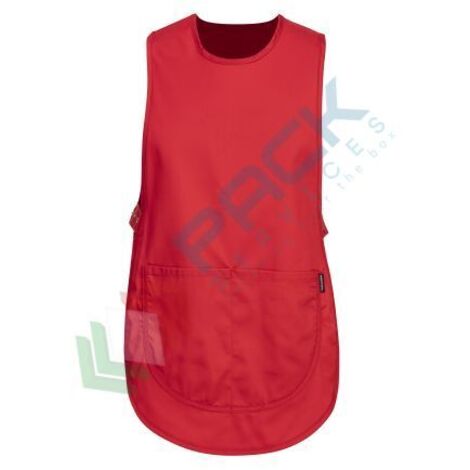 Portwest S843 Grembiule di Sicurezza da Lavoro Regolabile Rosso, S/M