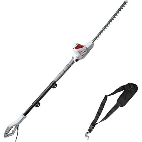 IKRA 78001800 tagliasiepi telescopico Elettrico ITHS 600, incl. Tracolla, Lunghezza 51cm, Regolazione dell'angolo di Taglio, 600 W (1/5)