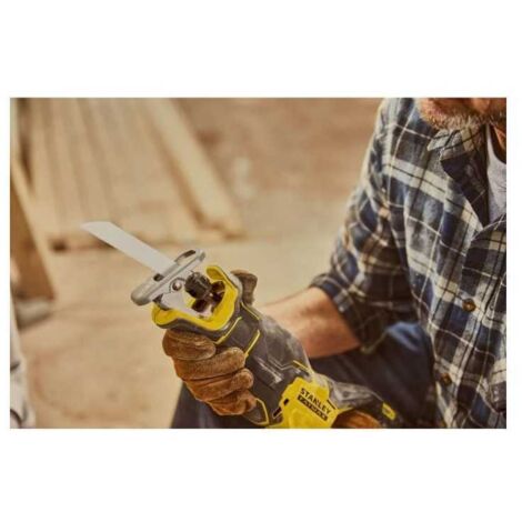 STANLEY FATMAX V20 Scie Sabre à une main 18V - SFMCS305B-XJ - Livrée s - Mister PRO STANLEY FATMAX V20 Scie Sabre à une main 18V - SFMCS305B-XJ - Livrée s - Mister PRO