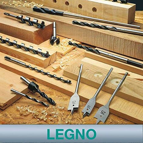 6 Pz Punte Svasatore per Legno e Metallo Ø6,3mm 8,3mm 10,4mm 12