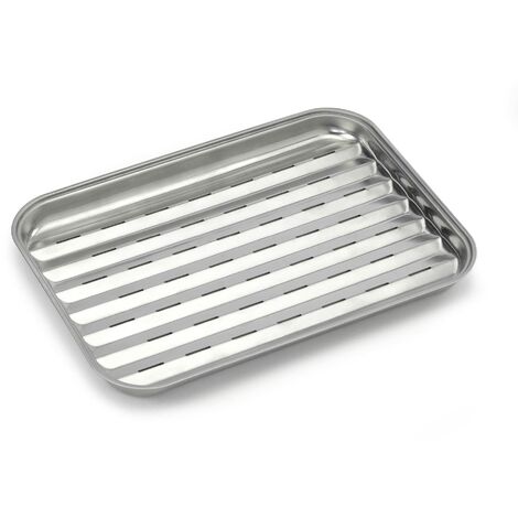 barbecook 2230220100 Grill Pan Inox Utensili per Barbecue, Argento (1/5)