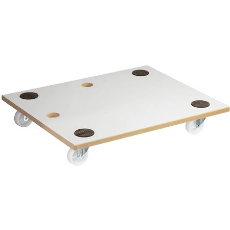 WAGNER Carrello da trasporto MM 1359 I 59 x 48 cm I cuscinetti antiscivoloI rivestimento speciale I portata 200 kg I facile da pulire I resistente e robusto - 20135901