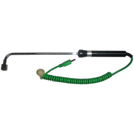 Peak Tech Tf 30 professionale di tipo K Sonda di temperatura, 50 – 500 gradi di temperatura, sensore sonda Per La Temperatura Di Superficie, diametro 14 mm