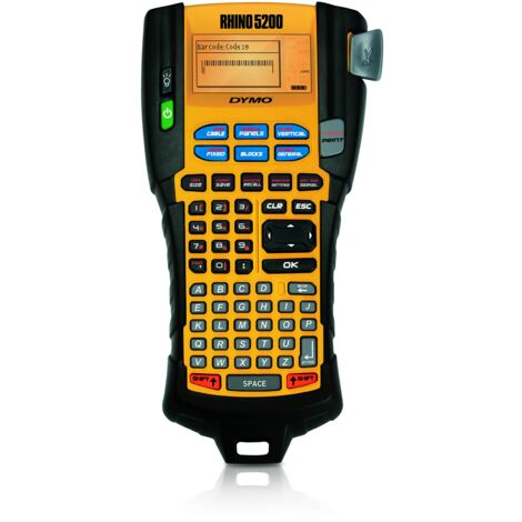 Stampante per Etichette Portatile DYMO Rhino 5200 con Tastiera ABC, Larghezza 19 mm, Modello S0841480