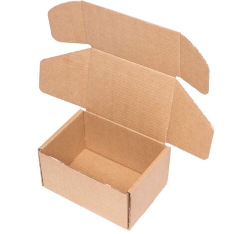 Scatole Imballaggio Usa Scatole Ondulate USA B1396 - 33x23x15cm Confezione Da 25 Kraft ECT-32 Cartone Resistente Spedizioni - Foto 7