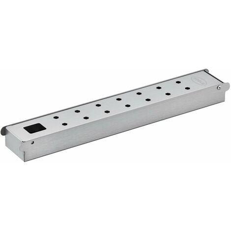 RÖSLE box per affumicatura VIDERO, per un aroma di affumicatura della carne, per affumicatura su barbecue a gas, acciaio inox 18/10 (1/5)