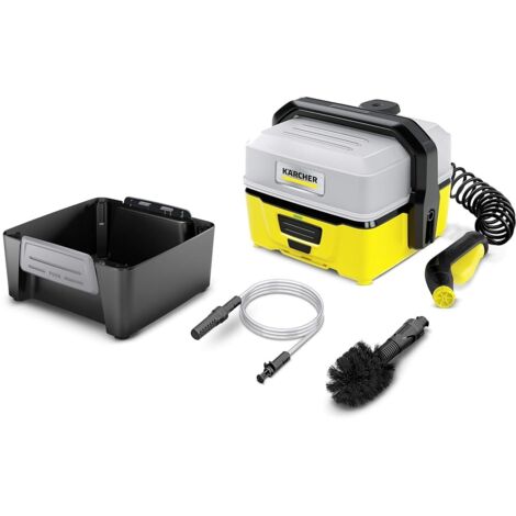 Idropulitrice A Batteria 60 Bar – Portatile 600W Con Ugello 6 In 1, 2 Batterie 1500mAh, Tubo 5 M, Per Auto, Giardino E Barca