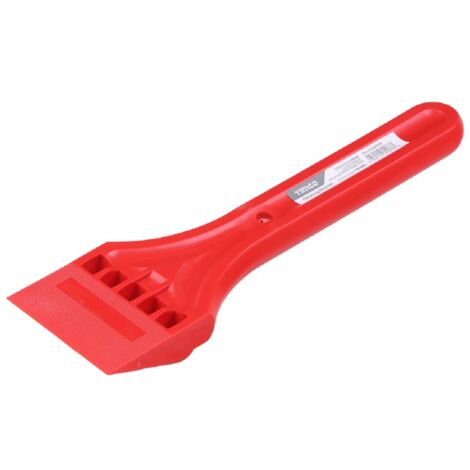 TIMCO 744665 Pala per vetri, rossa, 260 mm