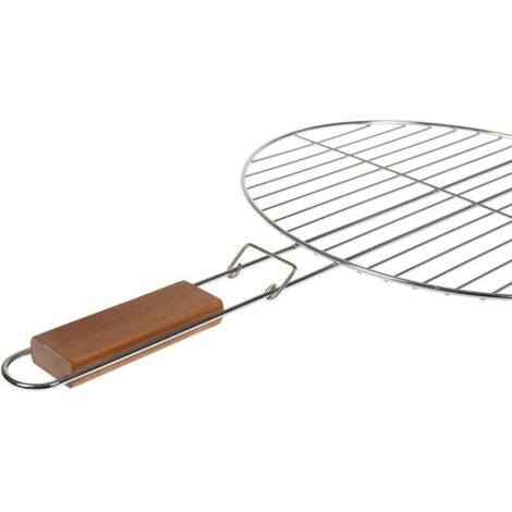 Griglia Rotonda Per Barbecue In Acciaio Inox - Diametri 15-35cm - Rete Per Fornelli E Campeggio, Riscaldamento Uniforme