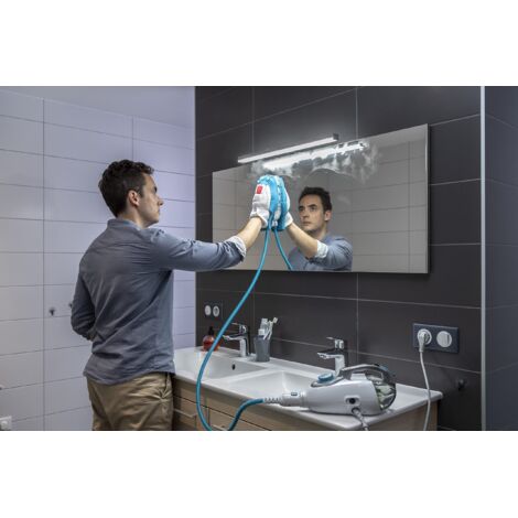 Polti Moppy White Premium Lavapavimenti A Vapore Senza Fili - 1500W, 0.7L, 25 Panni - Foto 8