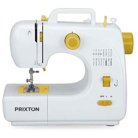 PRIXTON - Macchina da cucire portatile P120 - Cassetto per