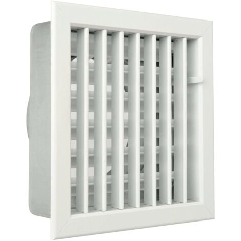 Griglia Di Ventilazione, Dritta, Per Aperture Con Diametro 200 Mm Bianca 97279275 - Foto 3