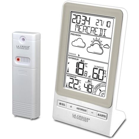 Stazione Meteo Radio Controllata La Crosse Technology WS6828-BLA - Stazione Meteo Con Schermo A Colori Colore Nero 1523391 Previsioni Meteo E Fasi Lunari