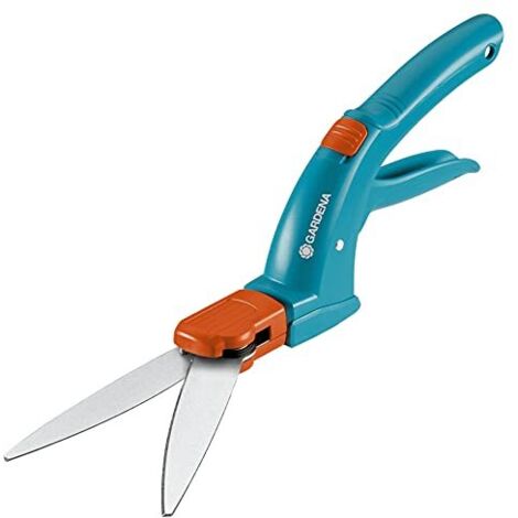 Gardena Forbici Per Erba Classic, Ruotabili: Forbici Tagliabordi Meccaniche Con Lama Diritta, Tagliente Ruotabile Di 360°, Forma Ergonomica (8731-30)