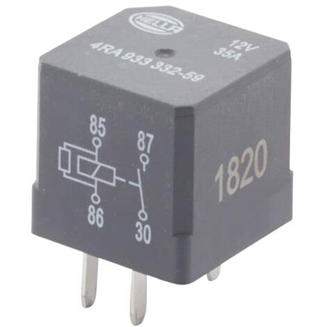 4RA 933 332-531 HELLA Relè, Corrente di lavoro 70A, 4a... poli 4RA 933 332-531 ❱❱❱ prezzo e esperienza