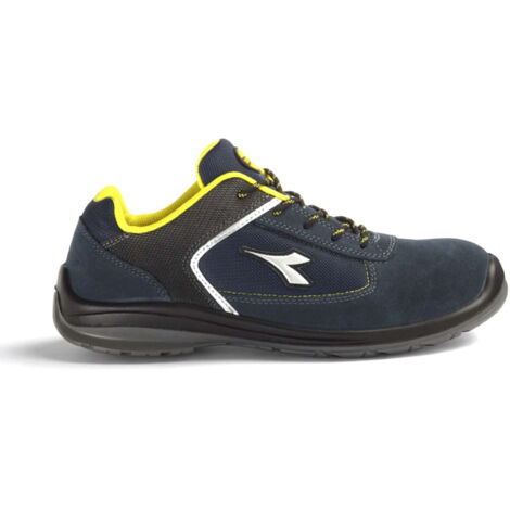 Utility Diadora Blitz Low S1P Src, Scarpe da ginnastica Unisex - Adulto, Blu Atlantico, 37 EU