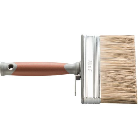HARDY WORKING TOOLS Pennello pittura muro, pennello pittura, Dimensione 120mm x 30mm, Pennellessa Altezza del pelo 60mm, pennelli grandi, pennelli pareti, Serie 90, A0245-906012 (1/4)