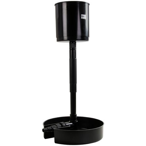 AQUAFORTE Skimmer Galleggiante, Nero, 30 x 35 x 34 cm