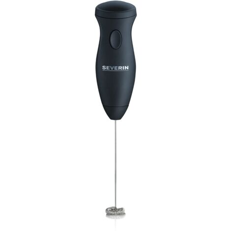 Severin SM 3590 Montalatte senza Filo, Pile Incluse, Nero