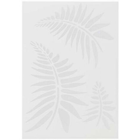 Efco 9320729 - Stencil a forma di felce, DIN A 5, 21 x 15 x 1 cm