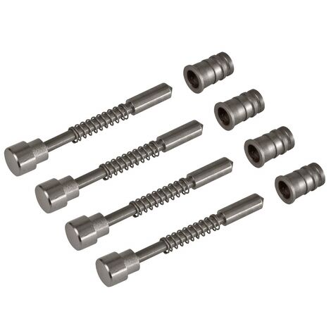 STILLA - Paracolpi Ovali Mm. 48x22 Con Due Perni, Paracolpi Ovali Per