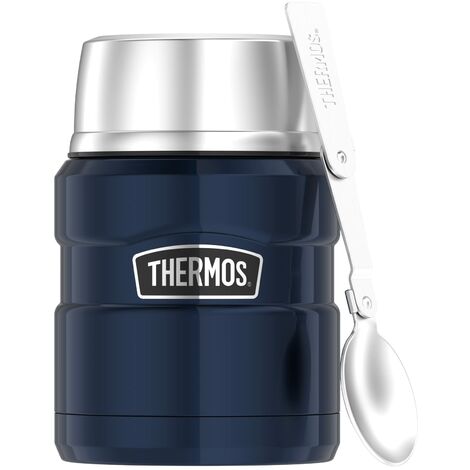 Thermos 123188 Contenitore termico per alimenti «King Food» blu da 470 ml (1/5)