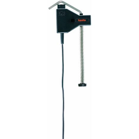 Testo 0602 4592 Temperature probe with clamping bracket (TC Type K)