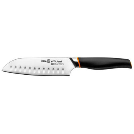 Coltello Santoku   BRA A198003 Nero Grigio Acciaio inossidabile (1/3)