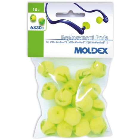 Moldex 683001 - Capsule di ricambio per auricolari Waveband & Jazz-Band-2, confezione da 20