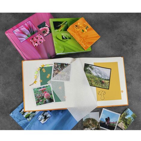 Hama Album porta foto autoadesivo Singo, 20 pagine 28x31 cm, colore verde