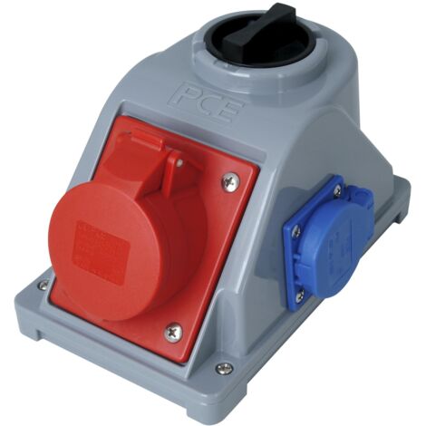 Presa Da Parete Combinata GT 32A, 5 Poli, 400V, IP44 - Foto 7