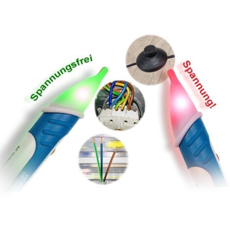 Penna Rilevatore Di Tensione PeakTech 1030 - Senza Contatto, Con LED E Segnale Acustico, Fino A 1000V - Foto 8